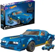 MEGA Hot Wheels '77 Pontiac Firebird 843 pcs + 1 Diecast Car Mattel Japan