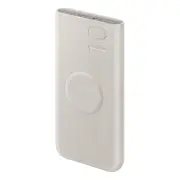 Samsung 10,000mAh Wireless Battery Pack 25W Super Fast Charging (Two Type C Ports) - Beige