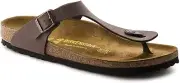 Birkenstock Women's Gizeh Mocca Size 36 Regular Width Brand New in Box!