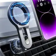 Magnetic Car Phone Holder Compatible MagSafe iPhone 16 15 14 13 12 Pro Max Mini