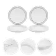 2 Pcs Suspension Box Travel Mini Jewelry Case Jewellery Organisers