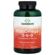 Swanson, MultiOmega 3-6-9, 120 Softgels