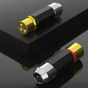 Monosaudio XMF709G Pure Copper Audio XLR Plug Gold/Rhodium Plated XLR Connector