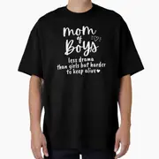 Mom Of Boys Less Drama Harder to Keep AliveFunny Boy Mom MOther's Day gift