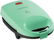 Nostalgia MyMini Personal Sandwich Maker, Nonstick Panini Press, Pizza Pockets, Quesadillas, Mint Green