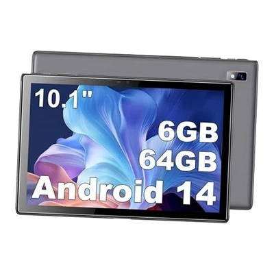 _L 10.1-inch Tablet | 6GB RAM + 64GB ROM | Android 14 OS | Quad-Core A10