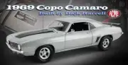 New Acme 1:18 1969 Chevrolet COPO Camaro Dick Harrell - Cortez Silver