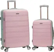 [Rockland] Melbourne Hardside Expandable Spinner Wheel Luggage, Mint, 2-Piece Set (20/28), Melbourne Hardside Expandable Spinner Wheel Luggage
