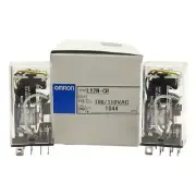 Lot of 2 Omron LY2N-CR Relay, DPDT 2-Pole 8-Pin 300V 10A Contact 110/125VAC Coil