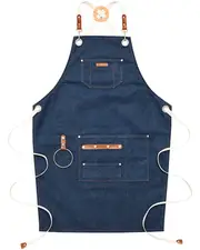 Luxe Navy Apron
