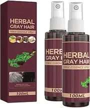 Herbal Essence Hair Spray with Polygonum Multiflorum Extract, Natural Gradual Color Restoration Sulfate-Free Moisturizing Formula for Daily Use, 3.38 fl oz Each (2)