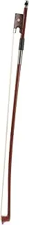 CLISPEED Horse Hair Violin Bow Red Sandalwood Instrument Bow for Beginners Students Balanced Straight Design for Tone Music Lovers