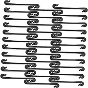 Cabilock Vegetable Vine Clips 100pcs Plant Fixing Clips Support Clamp for Plant Climbing Garden Supplies Plastic Clamp