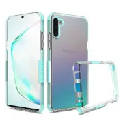For Samsung Note 10 Edge Sturdy Shockproof Bumper Transparent PC TPU Case CLEAR/