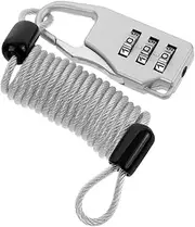 YOSADIER 1set Adjustable Cable Lock for Luggage and High-Strength Wire Rope Security for Motorcycles and Electric Scooters Easy to Use Theft Prevention