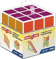 Geomag 128 Magicube Free Building - Magnetic Construction Cubes, 27 - Pieces