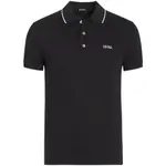 [Zegna] Zegna Cotton Polo Shirt 48 IT BLACK