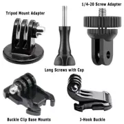 Threaded 1/4-20 Screw Tripod Mount Adapter for GoPro Insta360 DJI Action Camera