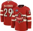 Nathan MacKinnon Canada Fanatics 2025 4 Nations Face-Off Premium Jersey Size 44
