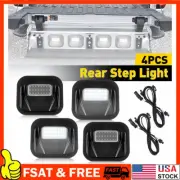 4x For GMC Chevy Sierra Silverado 2500 3500HD MultiPro Bed Tailgate Step Light A