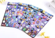 Halloween Sticker Sheets Puffy Stickers for Kids 4 Sheets Bulk Stickers DIY Deco