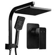 [Unbranded] Cefito 8'' Rain Shower Head Set Handheld Round Hig