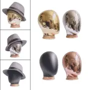 Wigs Head Stand Hat Stand Hairdresser Training Hat Storage Hairpiece Styling