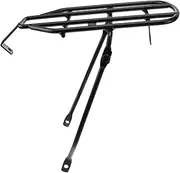 KOMBIUDA Durable Folding Bike Carrier Rack Compact Luggage Shelf for Lightweight Design Easy Installation Compatible with Road Mountain Bikes