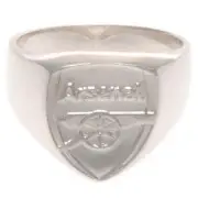 Arsenal FC Sterling Silver Ring Large