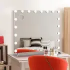 Embellir Bluetooth Makeup Mirror 80x65cm Hollywood Vanity with LED Light Wall