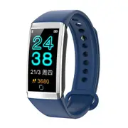 Waterproof Smart Bracelet With Call Reminder And Health Monitoring