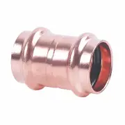 SmarteX-PRESS 15mm Copper Straight Coupling
