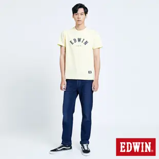 EDWIN 迦績 EJ3透氣中腰中直筒牛仔褲(酵洗藍)-男款