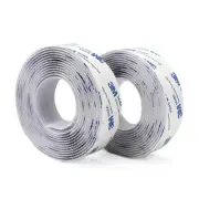 1 Inch x 10Ft Hook and Loop Tape with Adhesive Sewing Fasteners for Carpets Car
