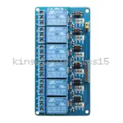6 Channel 5V Relay Board Module Optocoupler LED for Arduino PiC ARM AVR