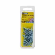 Zenith 6G x 30mm Zinc Plated Hinge-Long Threads Countersunk Head Timber Screws -