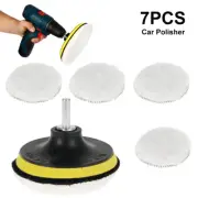 7Pcs Wool Polishing Pads 4 Inch Buffing Pads Polishing Buffer Pads for Car BV☾