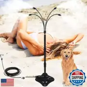 UR FOREST Updated Standing Misting Cooling System 26.2FT (8M) Misting Line +
