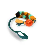 Three Dogs And A Cat Bungee With Rope And Ball Tug Dog Toy