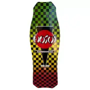 Hosoi O.G. Hammerhead Rasta Checkerboard 10.5" Skateboard Deck
