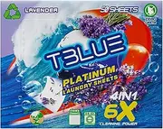 Tblue Eco-Friendly Laundry Detergent Sheets Lavender Pack of 50 sheets