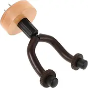 Generic Guitar Wall Mount Hook No Drill Installation Wooden Guitar Holder Versatile Space Saving Design