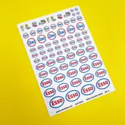1/43 rd scale diecast 'Vintage Classic race' style CODE 3 stickers decals SET 11