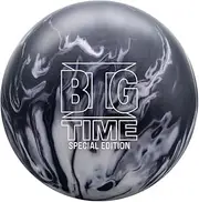 Bowlerstore Products Ebonite PRE-DRILLED Big Time Bowling Ball - Black/Silver 12lbs