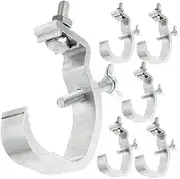 YARNOW 6Pcs Stage Lamp Hooks Light Clamps for Moving Head LED Fixtures Truss Clamp for Stage Lighting Durable Secure Replacement Light Clips
