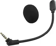 CHENZILIN Immersive Gaming Replacement 3.5mm Game Boom Microphone for Cloud Flight S Headset Windproof Cover Mic Noise Cancelling, As Pictures Shown