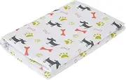 Reusable Dog Diaper Urine Pads Animal Printing Puppy Pee MAT for PET (80*90cm)
