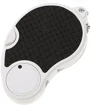 Mini Magnifier Key Chain Pendant - Compact 3x Magnification Magnifying Glass with Key Ring for Reading, Travel, and Everyday Use