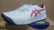 ASICS Men's Gel-Resolution 8 L.E. Size: 13 White/Classic Red 1041A292-110