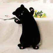 Cute girl kitten long pillow doll cat pillow